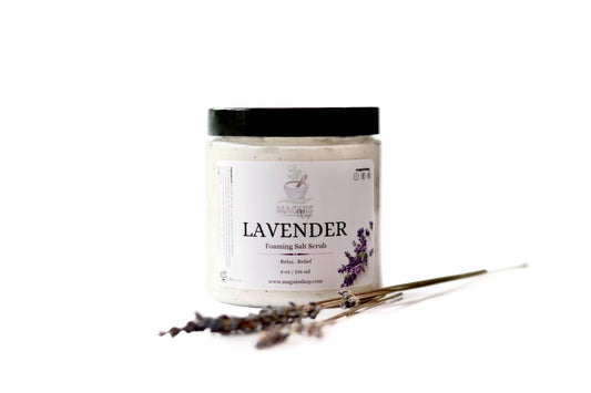 LAVENDER SALT SCRUB - MaguisShop.llc